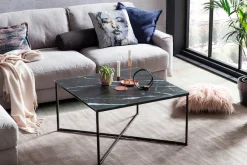 SalesFever Couchtisch »Caorle Coffeetable im eleganten Stil« Eleganz trifft Funktion: Tischplatte in Marmoroptik