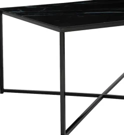 SalesFever Couchtisch »Caorle Coffeetable im eleganten Stil« Eleganz trifft Funktion: Tischplatte in Marmoroptik