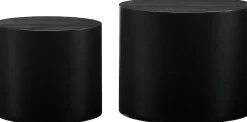 SalesFever Couchtisch »Coffeetable im 2er-Set: Stilvoller Mittelpunkt« 2 Stk. tlg. mit Holzfurnier