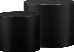 SalesFever Couchtisch »Coffeetable im 2er-Set: Stilvoller Mittelpunkt« 2 Stk. tlg. mit Holzfurnier