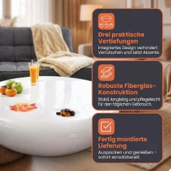 SalesFever Couchtisch »Coffeetable im minimalistischen Stil«
