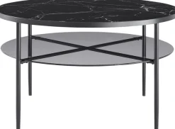 SalesFever Couchtisch »Designer Couchtisch« 1 Stk. tlg. Tischplatte in Marmoroptik