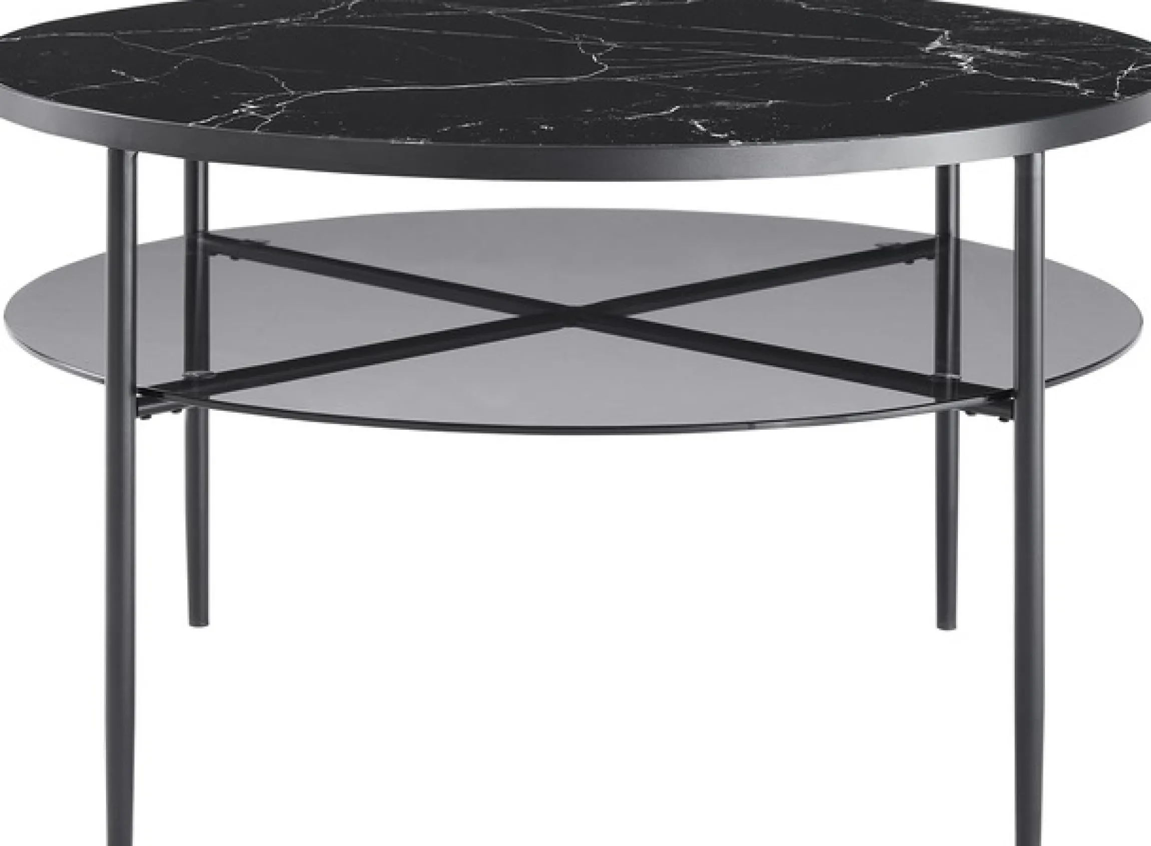 SalesFever Couchtisch »Designer Couchtisch« 1 Stk. tlg. Tischplatte in Marmoroptik