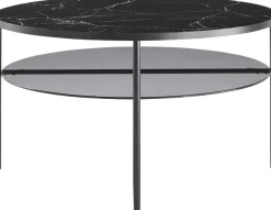 SalesFever Couchtisch »Designer Couchtisch« 1 Stk. tlg. Tischplatte in Marmoroptik