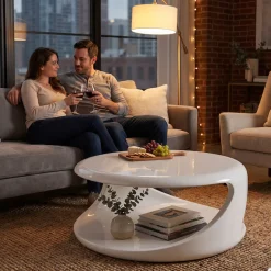 SalesFever Couchtisch »Design-Wohnzimmertisch für stilvolles Wohnen« mit modernem Lounge Charakter