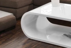 SalesFever Couchtisch »im stilvollen Look« Vollständig aus edlem Fiberglas gefertigt
