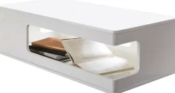 SalesFever Couchtisch »Tisch: Praktischer Stil für Ihr Wohnzimmer« Mit eleganten seitlichen Aussparungen