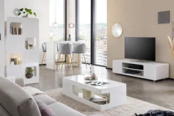 SalesFever Couchtisch »Tisch: Praktischer Stil für Ihr Wohnzimmer« Mit eleganten seitlichen Aussparungen