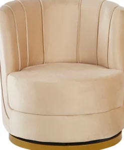 SalesFever Drehsessel »Komfortabler Drehsessel mit Stil« 360° Drehfunktion
