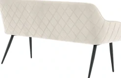 SalesFever Eckbankgruppe »Eckbankgruppe im Landhausstil« Set, 6 Stk. tlg. Rückenfläche mit aufwändiger Rautensteppung
