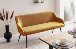 SalesFever Eckbankgruppe »Eckbankgruppe im Landhausstil« Set, 6 Stk. tlg. Rückenfläche mit aufwändiger Rautensteppung