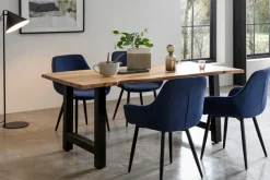 SalesFever Essgruppe »Elegante Essgruppe für stilvolles Speisen« Set, 5 Stk. tlg. Massivholz geölt und zweifach gewachst