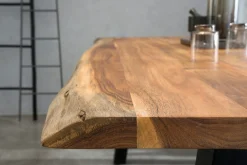 SalesFever Essgruppe »Elegante Essgruppe für stilvolles Speisen« Set, 5 Stk. tlg. Massivholz geölt und zweifach gewachst