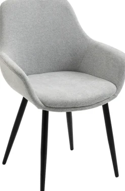 SalesFever Essgruppe »für stilvolles Speisen« Set, 5 Stk. tlg. 5-teiliges Set mit authentischer Baumkanten-Tischplatte