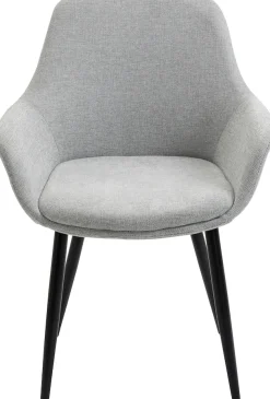 SalesFever Essgruppe »- stilvolles Design« Set, 5 Stk. tlg. 5-teiliges Set mit authentischer Baumkanten-Tischplatte