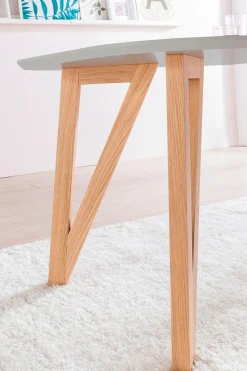 SalesFever Essgruppe »Växjö - Elegant gestaltete Sitzgruppe« Set, 5 Stk. tlg. bestehend aus 4 modernen Polsterstühlen und einem 180 cm breiten Tisch