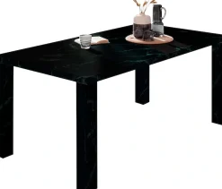 SalesFever Esstisch »Designer Tisch für Ihr Zuhause« Eleganz trifft Design in Marmoroptik