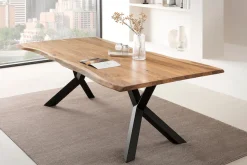 SalesFever Esstisch »Designertisch für Mahlzeiten« Massivholz geölt und zweifach gewachst