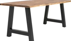 SalesFever Esstisch »Designer-Tisch für stilvolle Mahlzeiten« Zweifach gewachstes, geöltes Massivholz