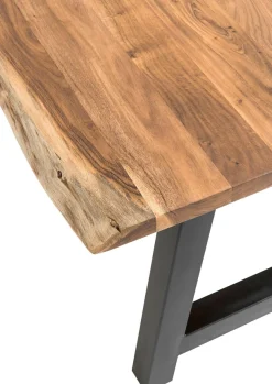 SalesFever Esstisch »Designer-Tisch für stilvolle Mahlzeiten« Zweifach gewachstes, geöltes Massivholz