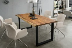 SalesFever Esstisch »Eleganter Tisch für gemütliche Mahlzeiten« Geölt und zweifach gewachstes Massivholz
