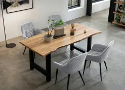 SalesFever Esstisch »Minimalistischer Tisch« Geölt und doppelt gewachstes Massivholz
