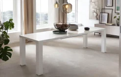 SalesFever Esstisch »Stilvoller Tisch« hochglanz lackiert, ausziehbar