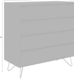 SalesFever Kommode »Bolton - Stilvolles Sideboard« in tollen Farben, Sideboard, Flurschrank, Anrichte