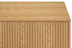 SalesFever Kommode »Visby Stilvolles Sideboard für den Wohnbereich« Eiche Echtholzfurnier