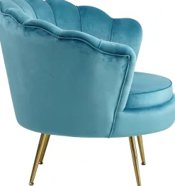 SalesFever Loungesessel »Clam - Design Cocktailsessel« Prachtvoll extravagantes Design im Muschel-Look