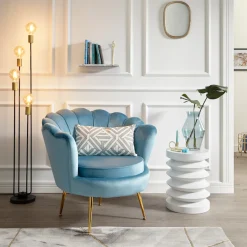 SalesFever Loungesessel »Clam - Design Cocktailsessel« Prachtvoll extravagantes Design im Muschel-Look