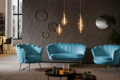 SalesFever Loungesessel »Clam - Design Cocktailsessel« Prachtvoll extravagantes Design im Muschel-Look