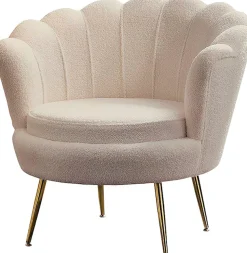 SalesFever Loungesessel »Sessel: Entspannung pur« Extravaganter Blickfang im stilvollen Muscheldesign