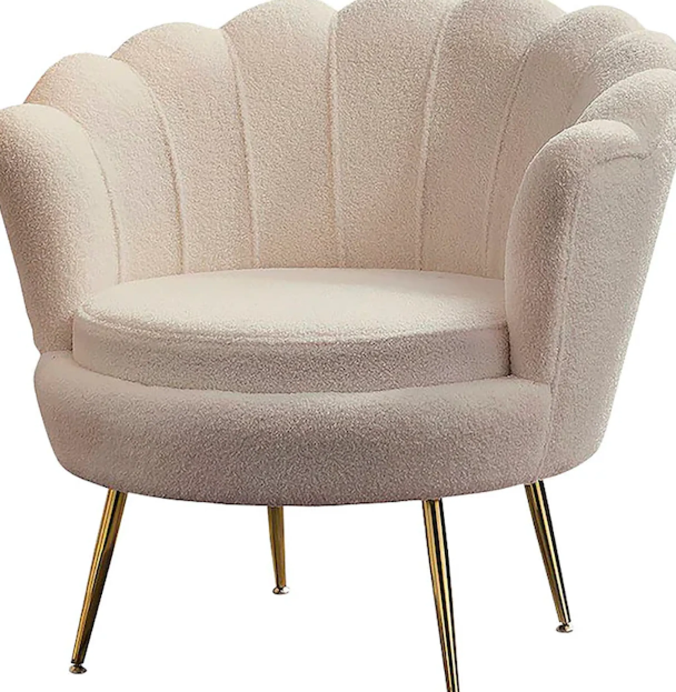 SalesFever Loungesessel »Sessel: Entspannung pur« Extravaganter Blickfang im stilvollen Muscheldesign