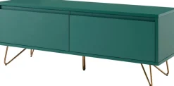 SalesFever Lowboard »Bolton - TV-Kommode in schlichter Eleganz« Kommode, Haarnadelbeine aus Metall mit Messinglegierung