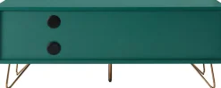 SalesFever Lowboard »Bolton - TV-Kommode in schlichter Eleganz« Kommode, Haarnadelbeine aus Metall mit Messinglegierung
