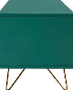 SalesFever Lowboard »Bolton - TV-Kommode in schlichter Eleganz« Kommode, Haarnadelbeine aus Metall mit Messinglegierung