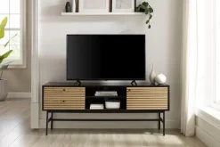 SalesFever Lowboard »Torsby Stilvolle TV-Kommode für Ihr Wohnzimmer« Kommode: Stil trifft auf praktische Kabelorganisation