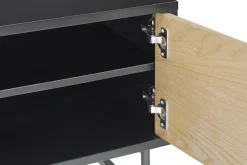 SalesFever Lowboard »Torsby Stilvolle TV-Kommode für Ihr Wohnzimmer« Kommode: Stil trifft auf praktische Kabelorganisation