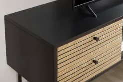 SalesFever Lowboard »Torsby Stilvolle TV-Kommode für Ihr Wohnzimmer« Kommode: Stil trifft auf praktische Kabelorganisation