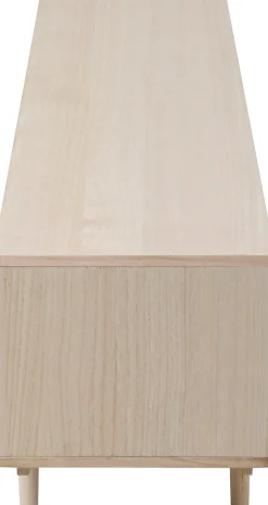 SalesFever Lowboard »Vejle Chic & Stylisch: Das TV-Kommode« Edle Rattan-Kommode mit Wiener Geflecht-Design