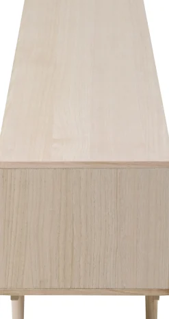 SalesFever Lowboard »Vejle Chic & Stylisch: Das TV-Kommode« Edle Rattan-Kommode mit Wiener Geflecht-Design