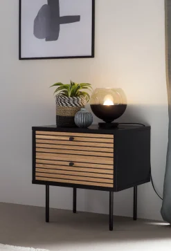 SalesFever Nachtkommode »Torsby Charmanter Nachtisch« Ästhetik trifft Funktion im Scandi Design