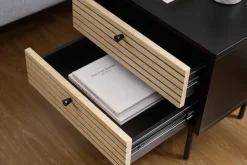 SalesFever Nachtkommode »Torsby Charmanter Nachtisch« Ästhetik trifft Funktion im Scandi Design
