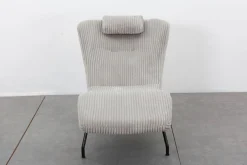 SalesFever Relaxsessel »Komfortabler Sessel zum Entspannen« Moderne Relaxliege: Gemütlichkeit trifft Cord-Bezug