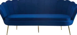 SalesFever 3-Sitzer »Clam Komfortsofa« Extravagantes Muscheldesign: 180 cm Breite