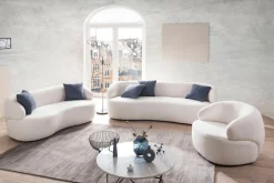 SalesFever 2-Sitzer »Stilvoller 2-Sitzer für Ihr Zuhause« organisch geformt, Breite 170 cm