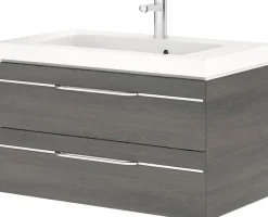 Saphir Badmöbel-Set »Balto Sprint Waschplatz mit Mineralmarmor-Waschtisch, 92 cm breit« 1 Stk. tlg.