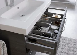 Saphir Badmöbel-Set »Balto Sprint Waschplatz mit Mineralmarmor-Waschtisch, 92 cm breit« 1 Stk. tlg.