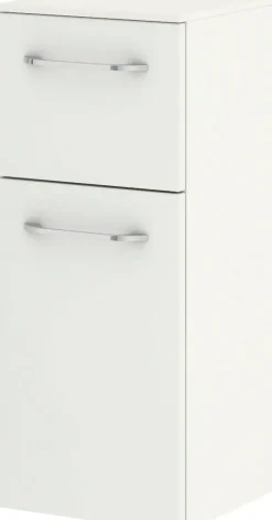 Saphir Badmöbel-Set »Balto Sprint 3-teilig, Mineralmarmor-Waschtisch mit LED-Spiegelschrank« 4 Stk. tlg.